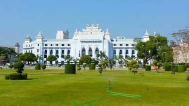 video 1920 x 1080 - city hall yangon, myanmar (burma)