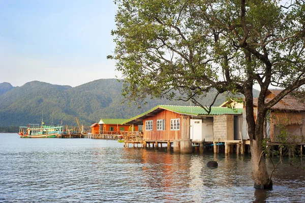 Tayland fishermans Köyü — Stok fotoğraf