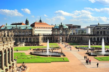 Zwinger palace in Dresden clipart
