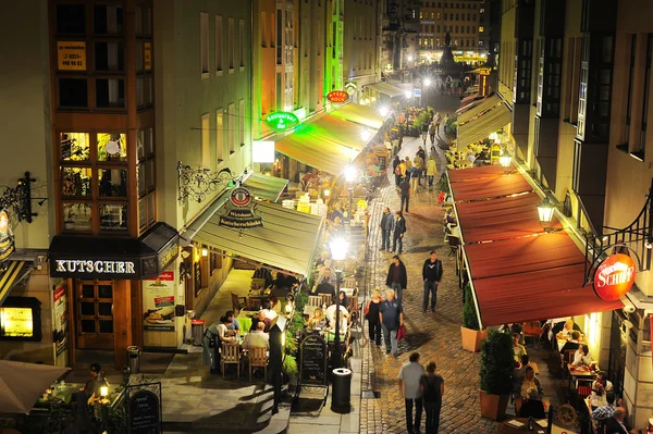 Munzgasse Dresden — Stockfoto