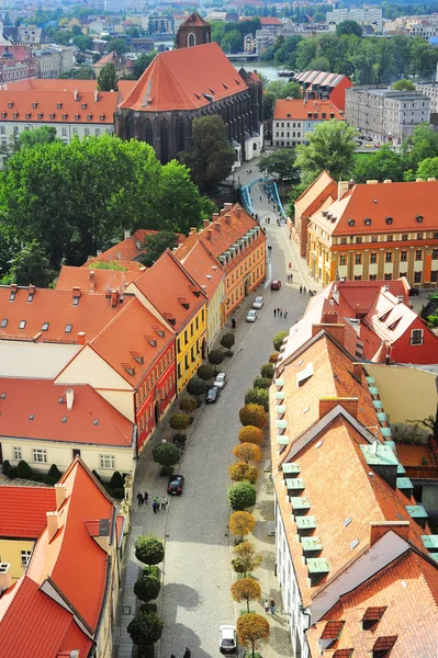 Wroclaw street — Stock Photo, Image