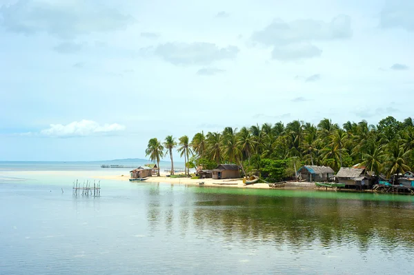 Filipinas pueblo pescador — Foto de Stock