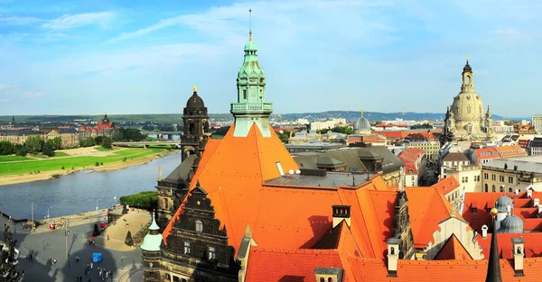 Dresdener Skyline — Stockfoto