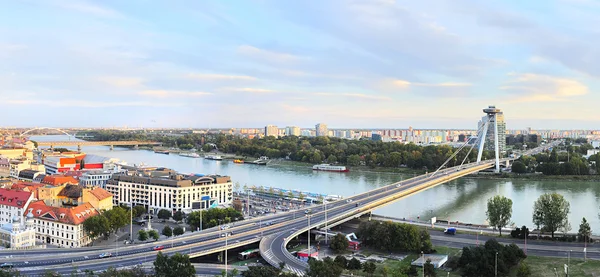 Bratislavské Panorama — Stock fotografie