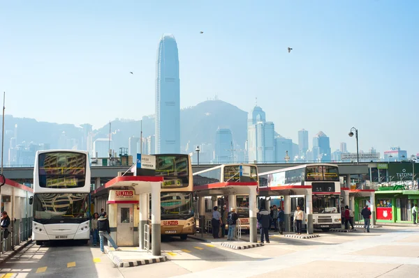 Bus station — Stock Photo, Image