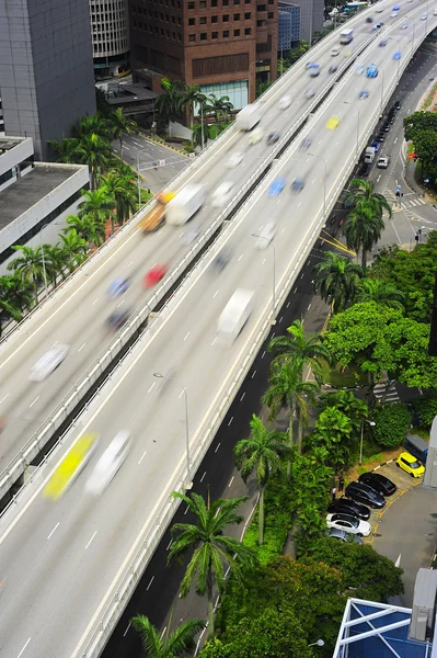 Autostrady Singapuru — Zdjęcie stockowe