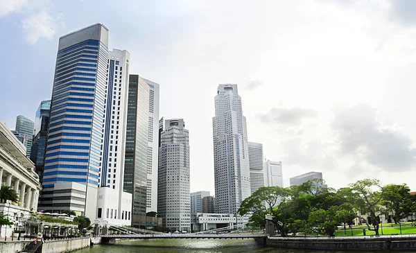 Singapore river — Stock Photo, Image