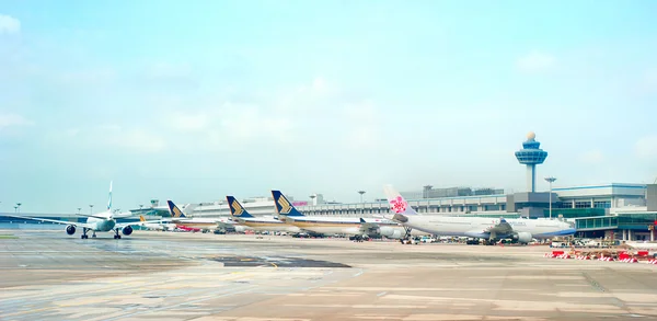 Singapore luchthaven — Stockfoto