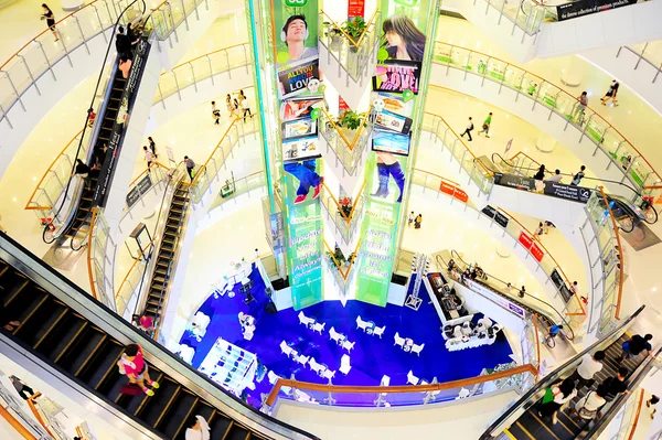 Praça das compras — Fotografia de Stock