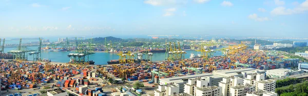 Singapore port — Stockfoto