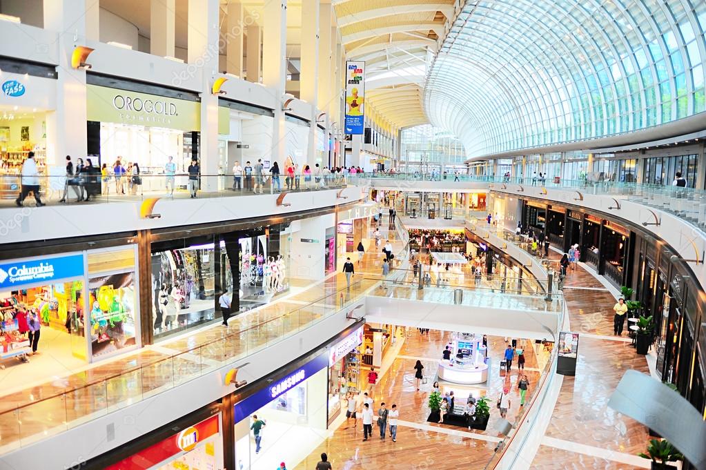 Marina Bay shopping mall – Stock Editorial Photo © joyfull #23006832
