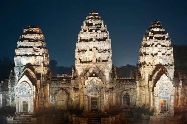 Templo de Prang Sam Yot — Fotografia de Stock