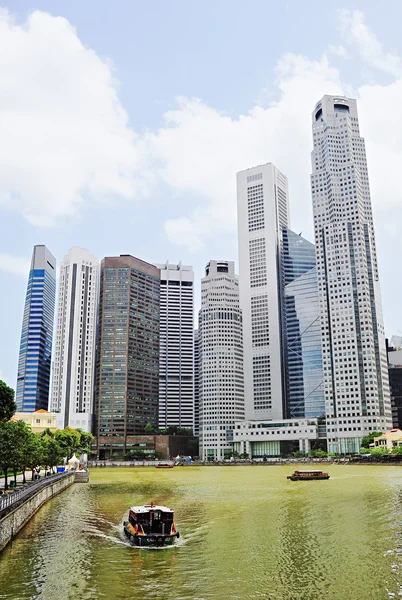 Singapore river — Stock Photo, Image