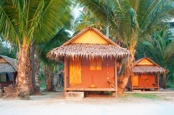 Tailândia bungalow para turista — Fotografia de Stock