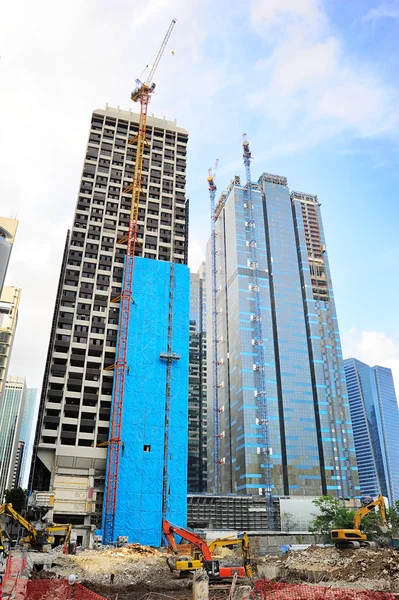 Construcción en Singapur —  Fotos de Stock