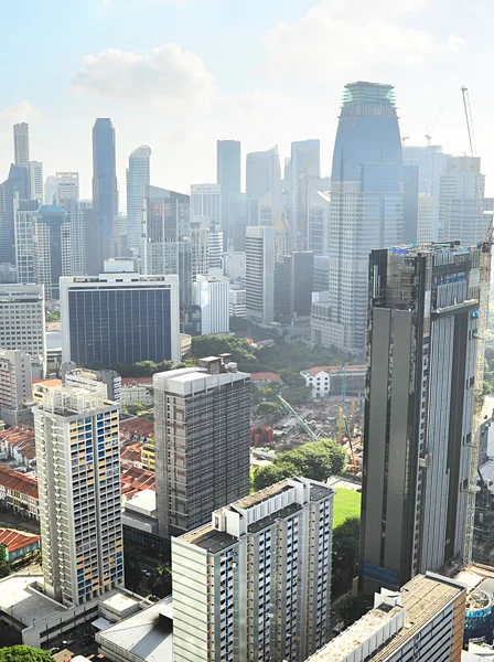 Singapore buildings — Stock Photo, Image