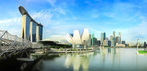 Panorama van singapore — Stockfoto