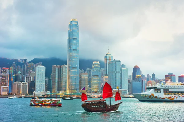 Victoria harbor — Stock Photo, Image