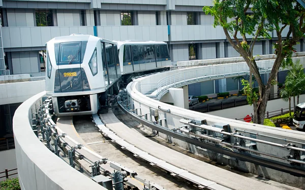 Aeroporto de Changi Skytrain — Fotografia de Stock