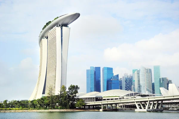 Singapore Skyline — Stockfoto