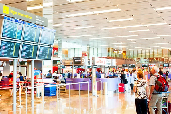 Internationale luchthaven Changi — Stockfoto
