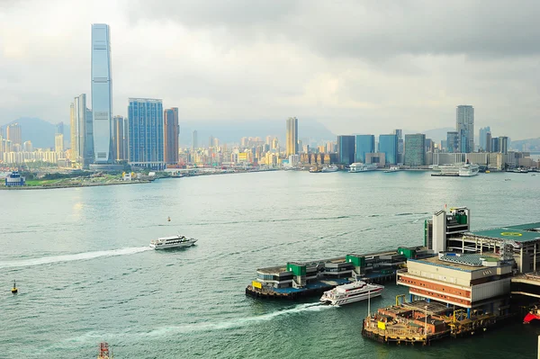 Panorama de la isla de Kowloon —  Fotos de Stock