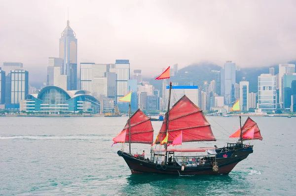 Достопримечательности Гонконга — стоковое фото