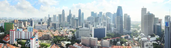 Singapore-panorama — Stockfoto