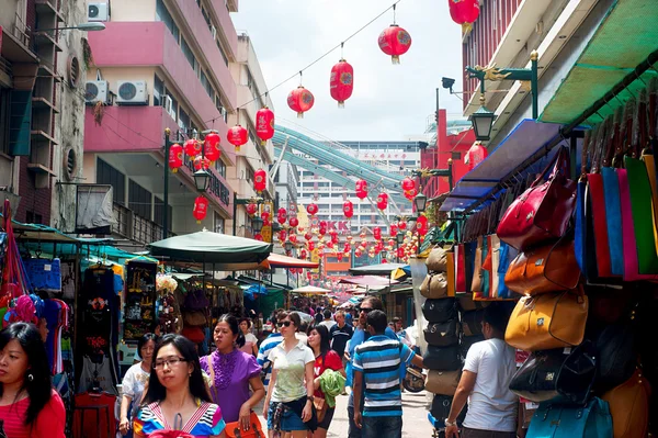 Rua petaling — Fotografia de Stock