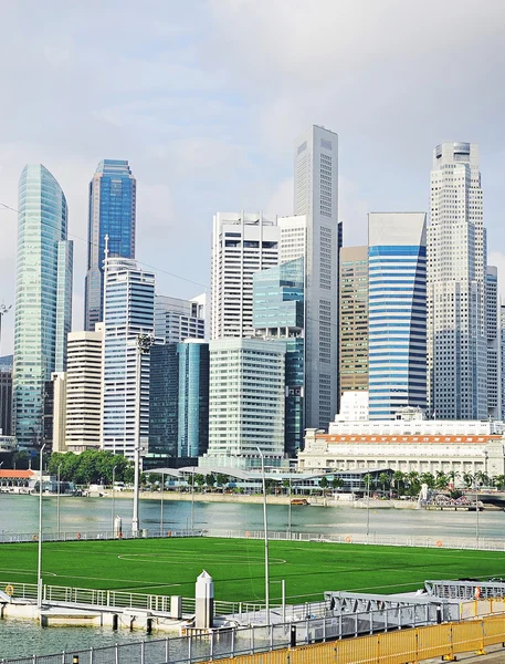 Singapore arquitetura moderna — Fotografia de Stock