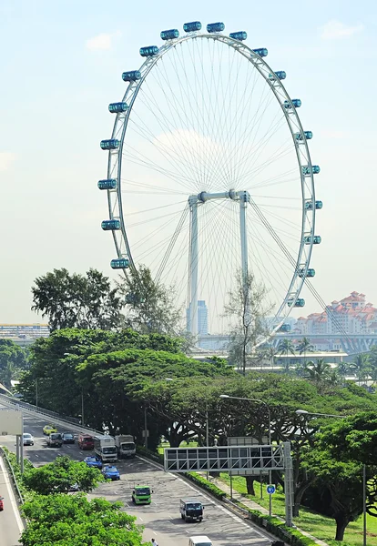 Singapore Rerries Wheel — Stock Photo, Image