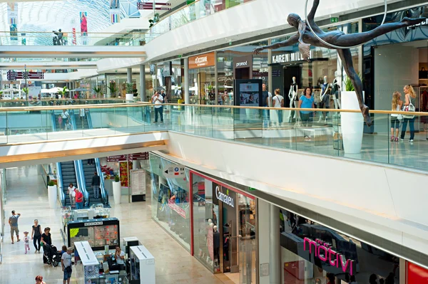 Krakau shopping mall — Stockfoto