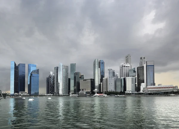 Singapur cloudscape — Stock fotografie