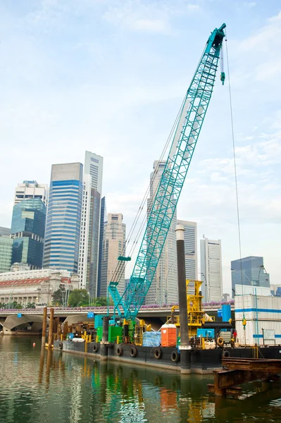 Singapura obras — Fotografia de Stock