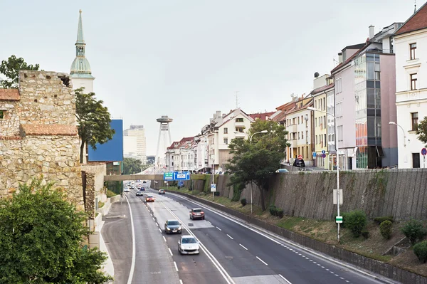 Bratislava skyline — Stock Photo, Image