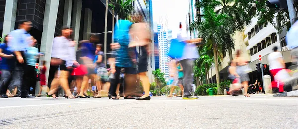Singapur rush hour — Zdjęcie stockowe