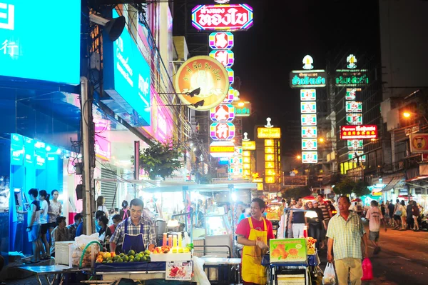 Yaowarat Road, Bangkok — Foto de Stock