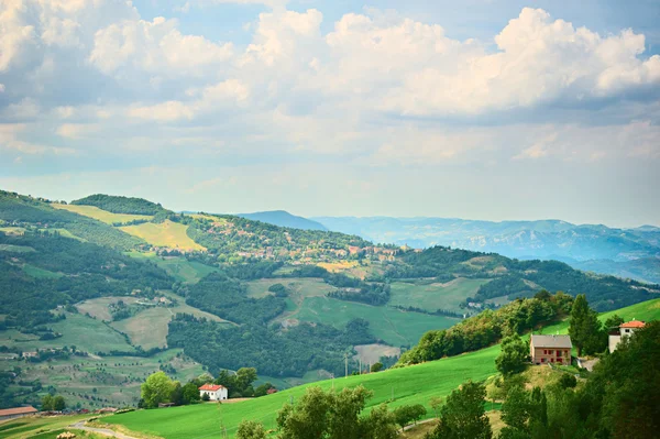 Panoramablick auf die Toskana — Stockfoto