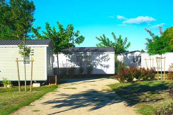 Casas móveis — Fotografia de Stock