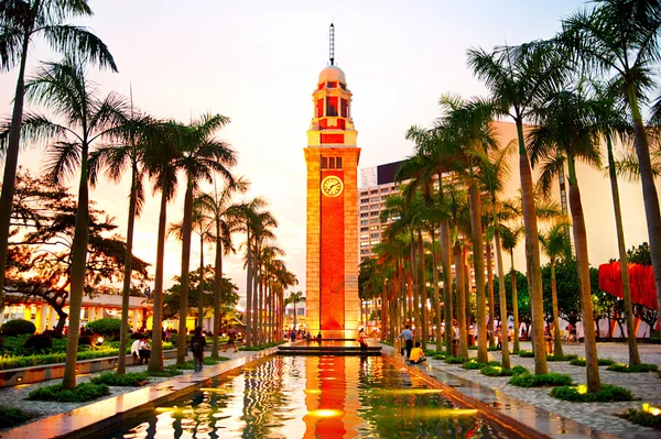 Torre do relógio em HK — Fotografia de Stock