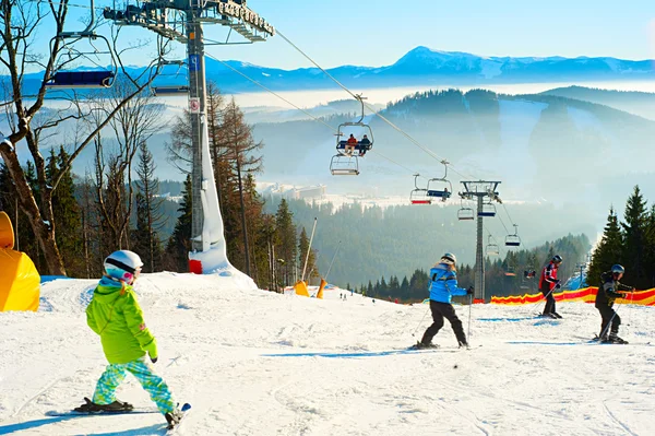 Bukovel ski resort — Stock Photo, Image