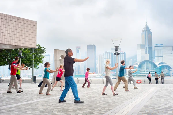 Tai chi — Fotografia de Stock