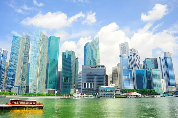 Singapur şehir merkezi — Stok fotoğraf
