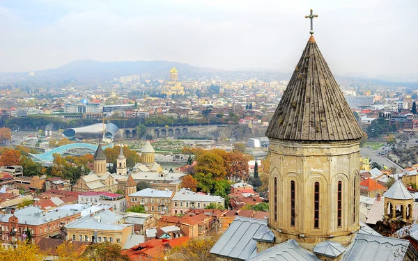 Tbiliszi skyline — Stock Fotó