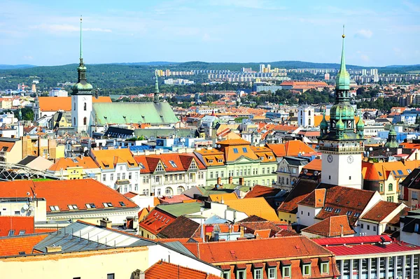 Vista da cidade de Brno — Fotografia de Stock