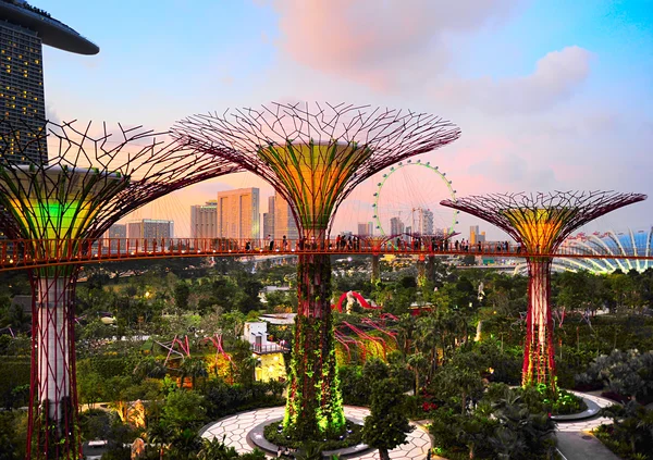 Jardins perto da Baía, Singapura — Fotografia de Stock