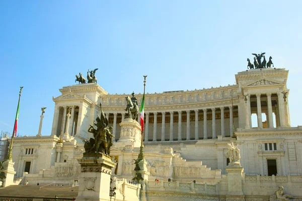 Victor Emanuel II monument in Rome — Stock Photo, Image