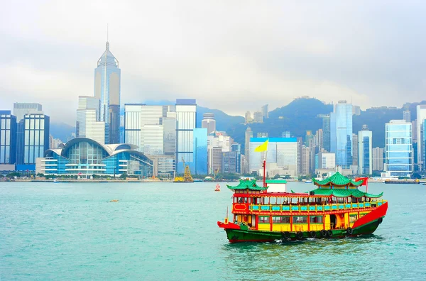 Hong kong üzerinde göster — Stok fotoğraf