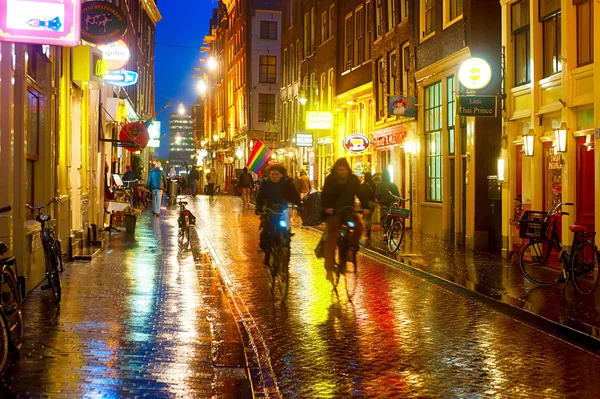 Amsterdam caddesi — Stok fotoğraf