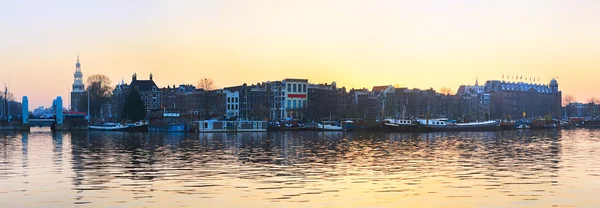 Panoramę Amsterdamu — Zdjęcie stockowe